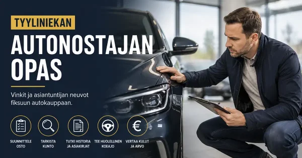 Suositus - Tyyliniekan autonostajan opas.
